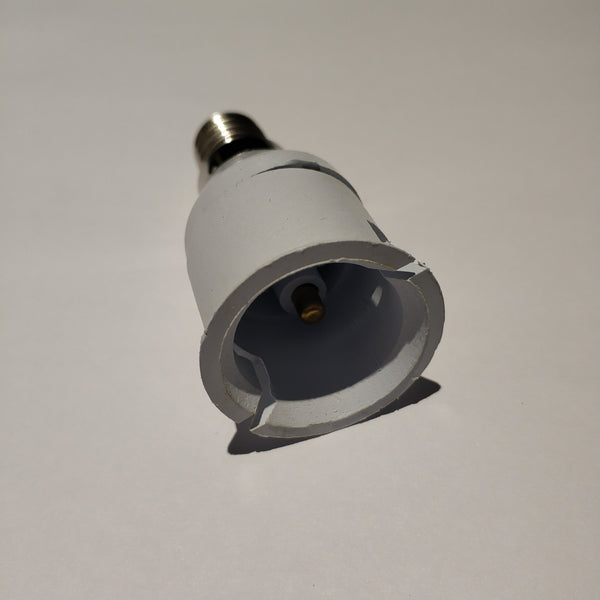 E14 to B22 LED Light Bulb Adapter