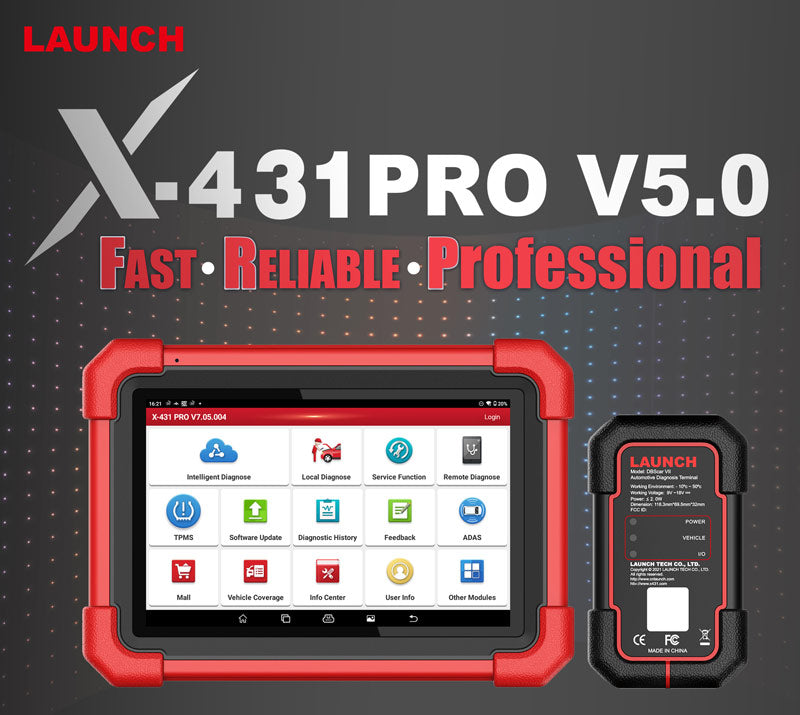 Launch X431 Pro V5.0 | Car Diagnostics Tool | 3 Years Free Updates – Electromann SA