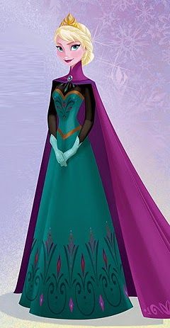 Elsa Coronation Dress With Cape Deals ...