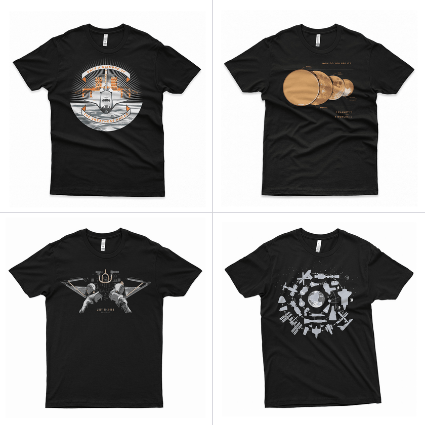 The Monthly Space Tee Club – chopshopstore