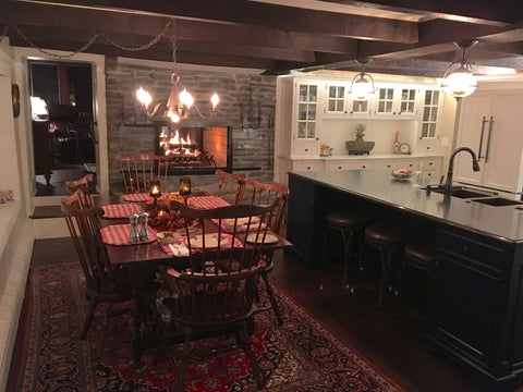 Oriental Rug in Dining Room