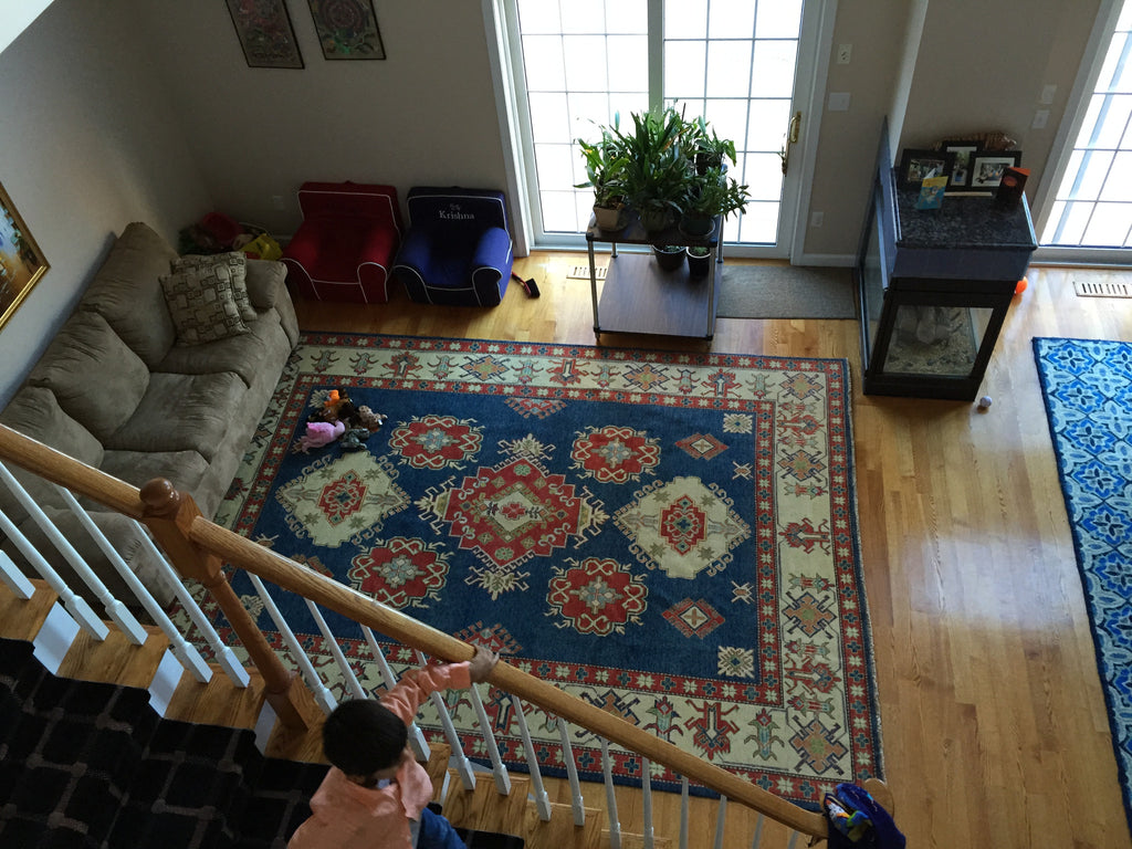 Living Room with Oriental Rug