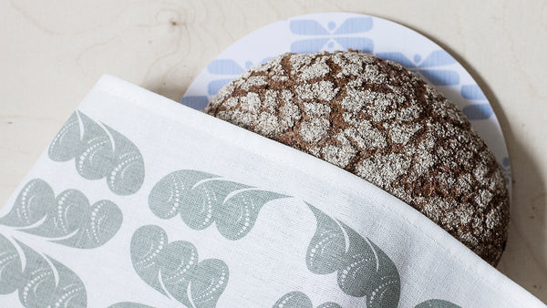 Rye bread, Ruisleipä, Keittiöpyyhe, Tea towel, Nordic Lifestyle