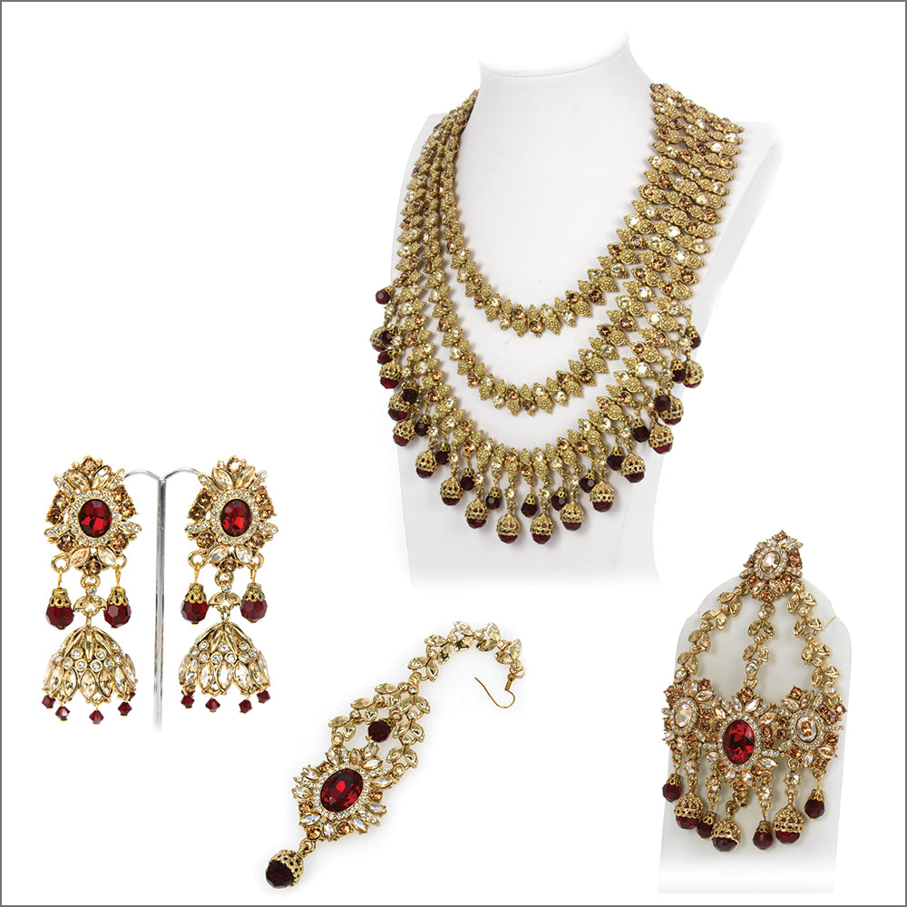 Kaleesh Collection Asian And Indian Wedding Jewellery Sets Kyles Collection 8828