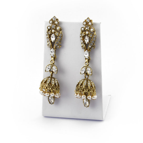 Vine Jumki Earrings - Asian & Indian Wedding Jewellery Sets | Kyles ...