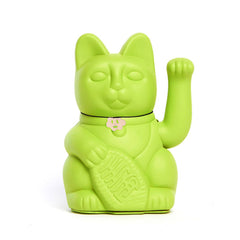 Green lucky cat top