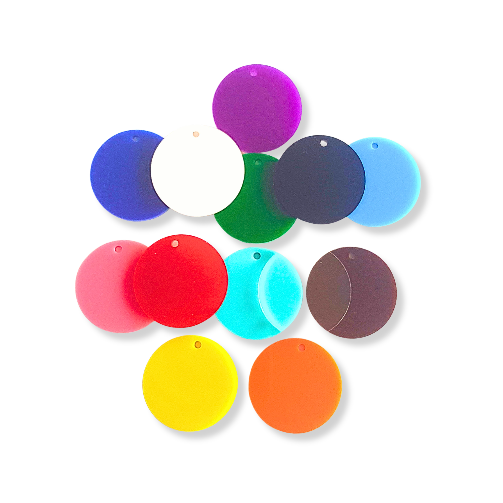 Acrylic Circles Ornaments – Soto Laser Cutting