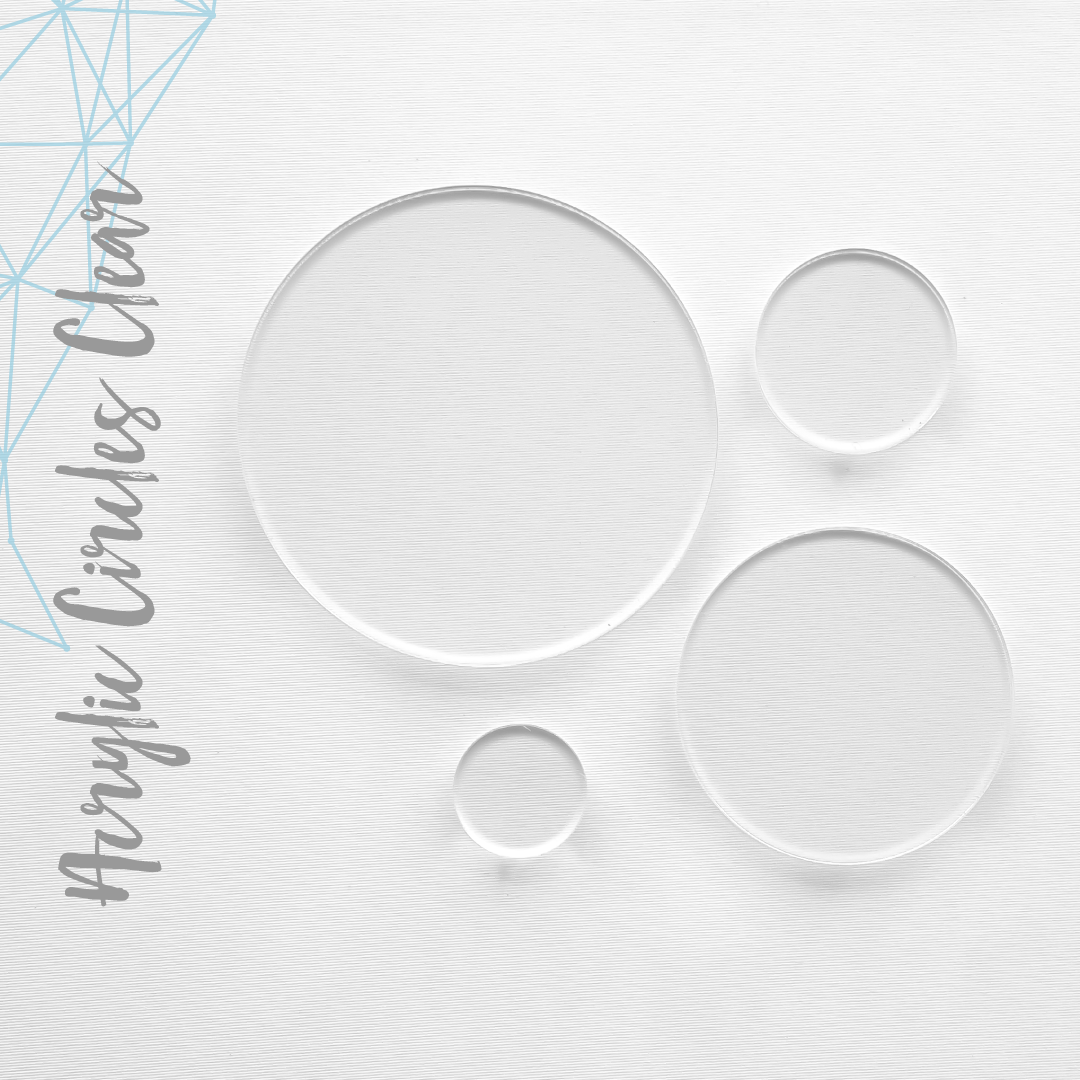 Acrylic Circles Clear 3/16 1/4 3/8 Thick (Package.Price) – Soto Laser  Cutting