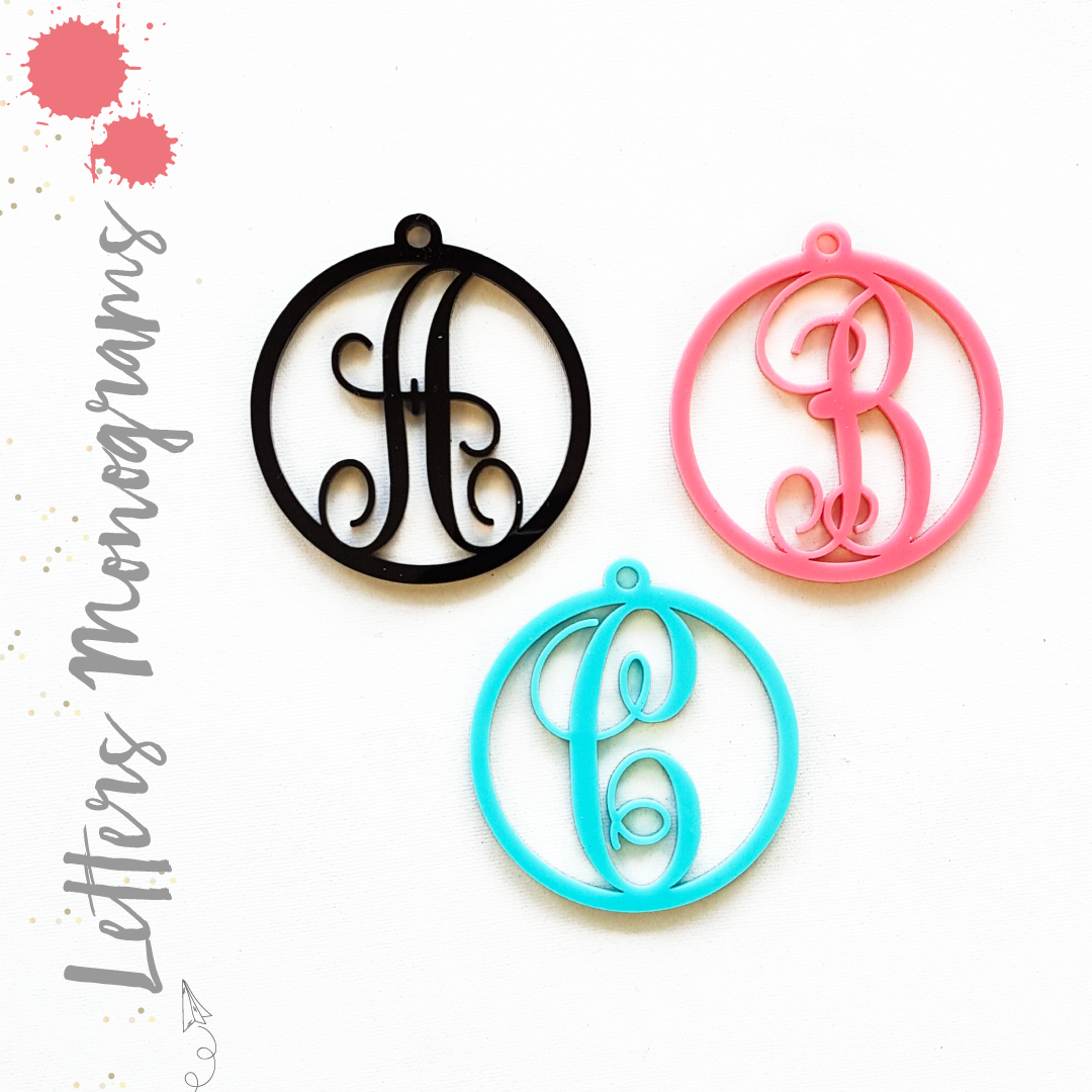 Monogram Keychain | Mad for Monograms