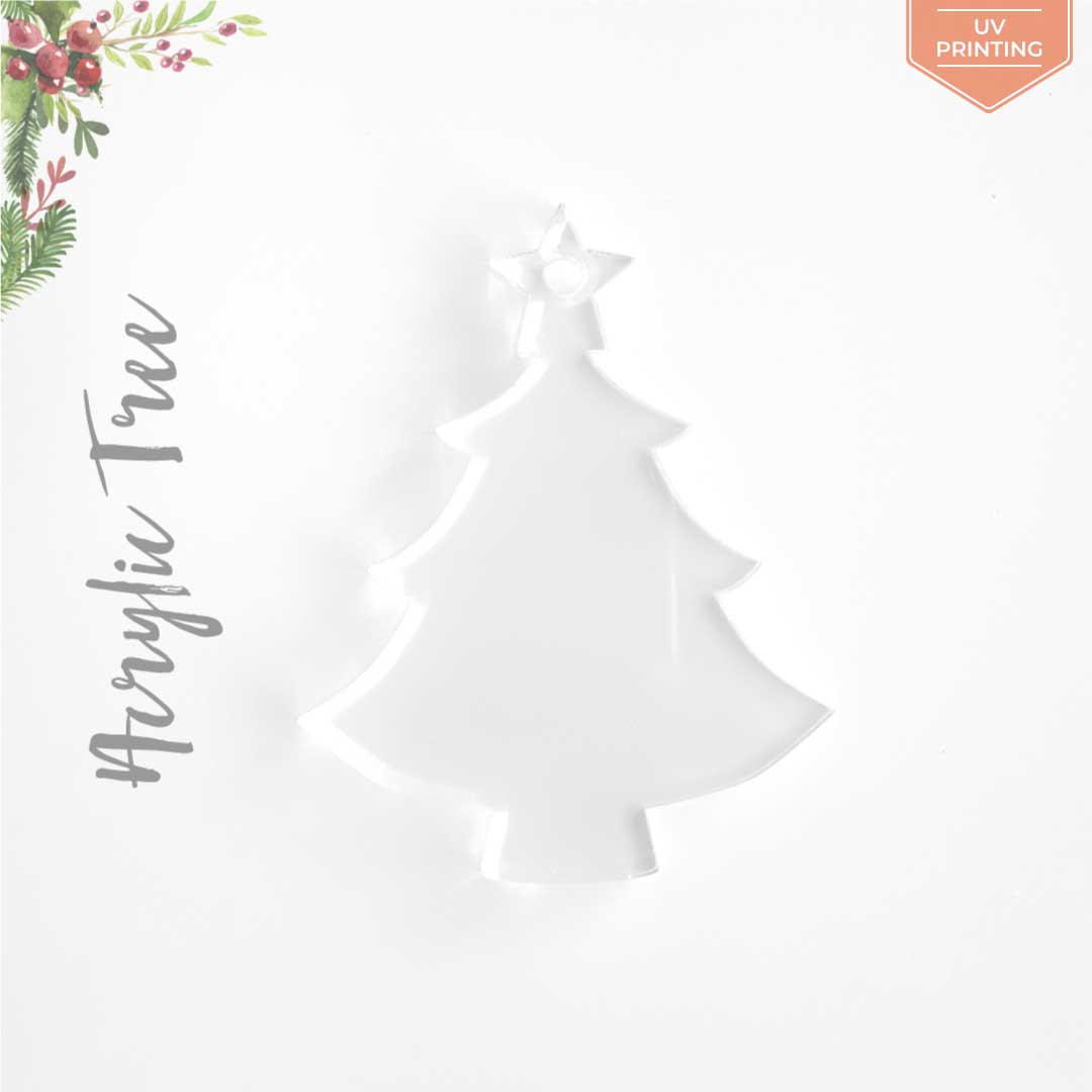 UV Printing Acrylic Christmas Ornaments Tree – Soto Laser Cutting