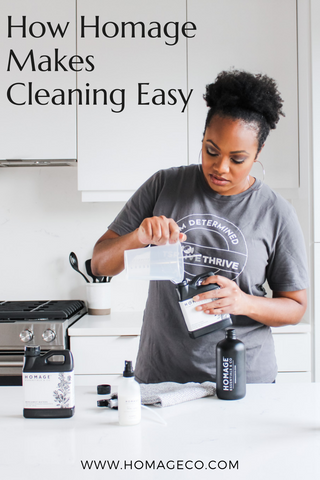 How Homage Makes Cleaning Easy www.homageco.com