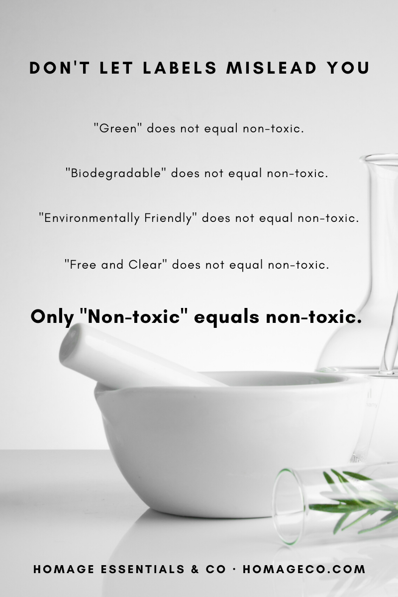Not All "Natural" Things Are Safe & Not All "Chemicals" Are Bad - Non-toxic Cleaners