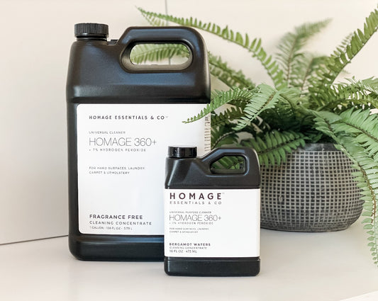Homage 360+ Sprayable Cleaning Gel Concentrate 7% Hydrogen