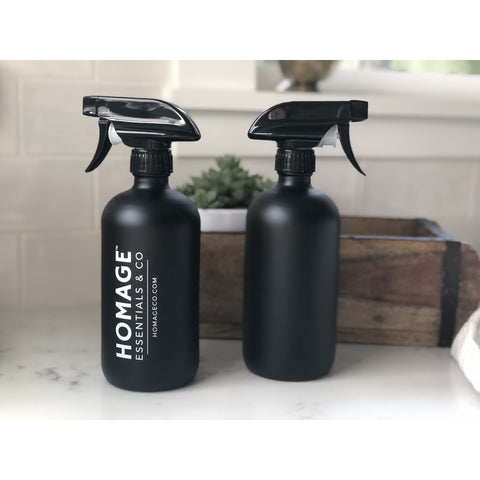 16 ounce glass spray bottle