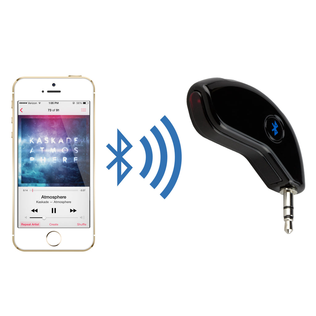 BlueBridge G4 Audio Adapter The BlueBridge Audio Adapter: Hands free calls and wireless music for the road. (Polycarbonate Audio and Music) – BoxWave
