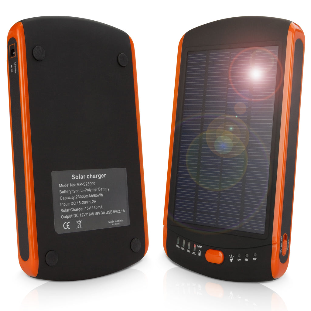 Nokia 7650 Solar Rejuva Powerpack mah Solar Powered Backup Power Bank Polycarbonate Battery Boxwave