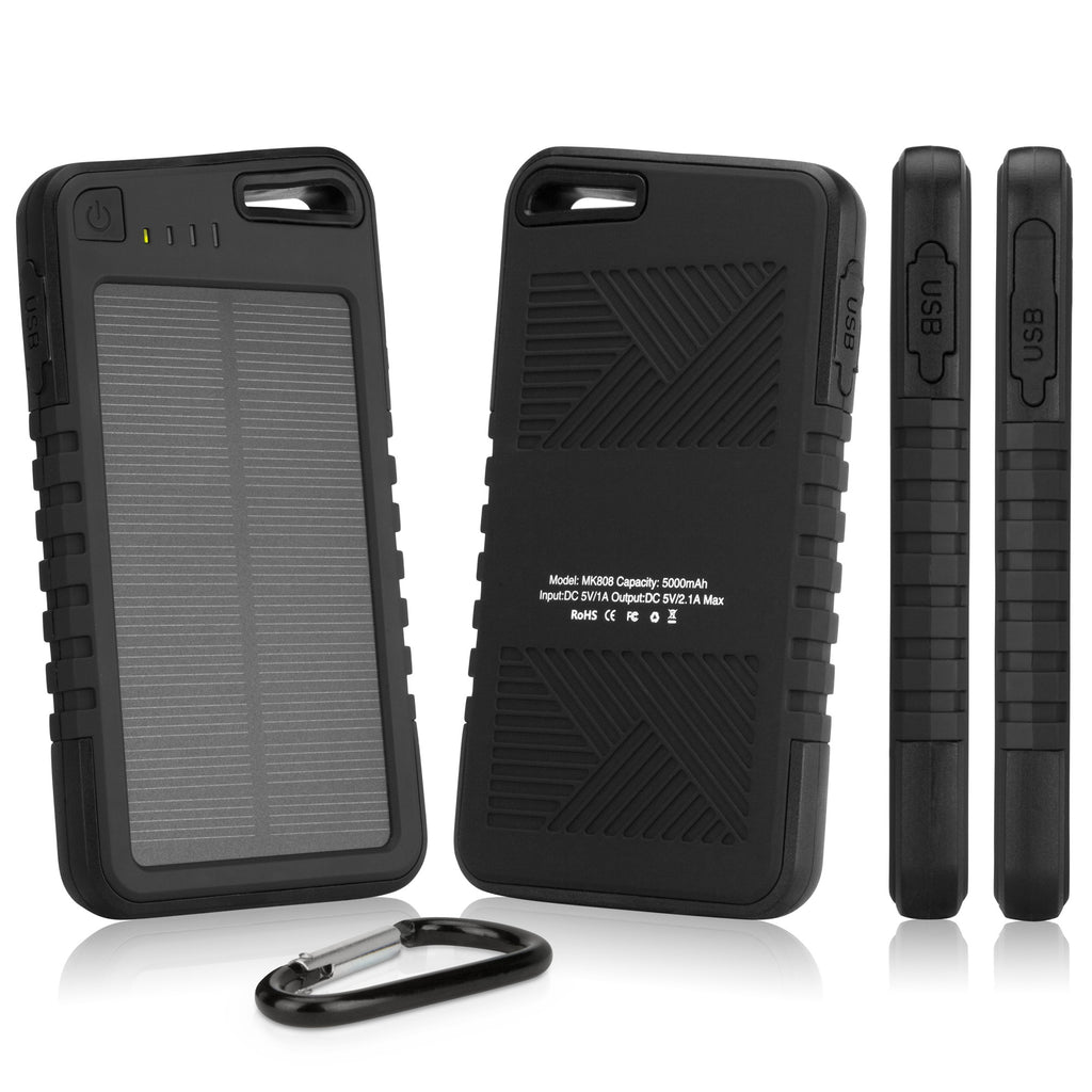 Huawei P9 Lite Solar Rejuva PowerPack (5000mAh) - Solar Powered Backup Battery Battery) – BoxWave