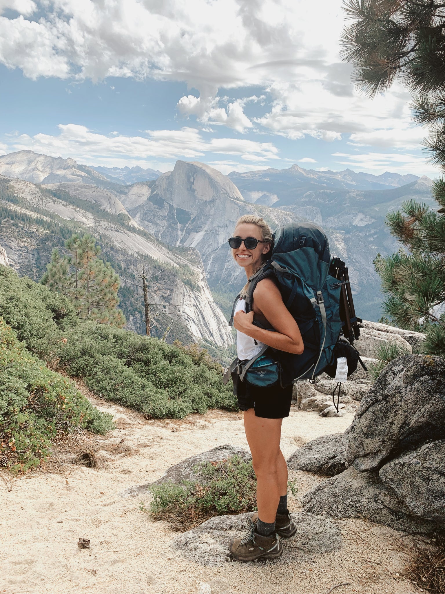 Traveling in Yosemite National Park