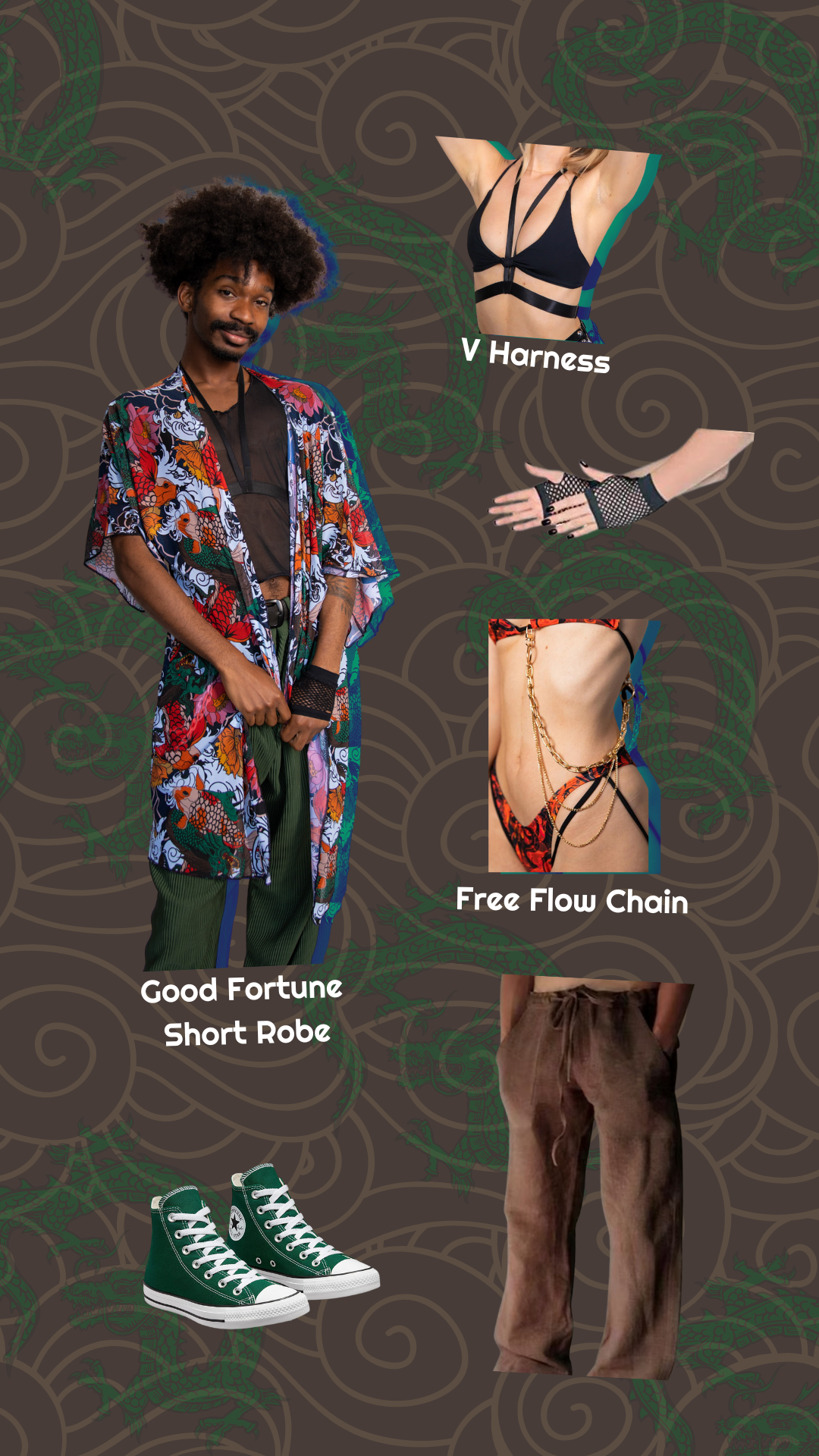 Good Fortune Men's Festival Outfit