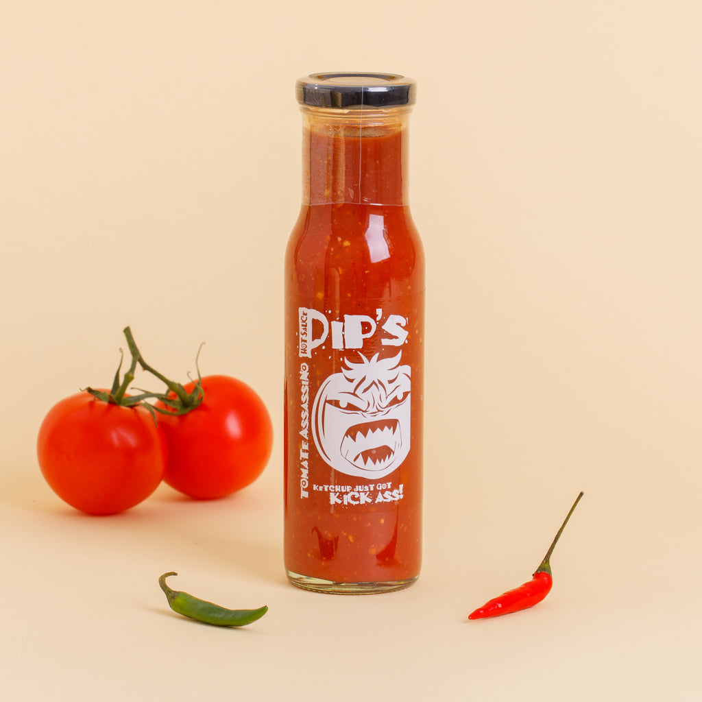 Pips Hot Sauce Tomate Assassino Hot Ketchup 