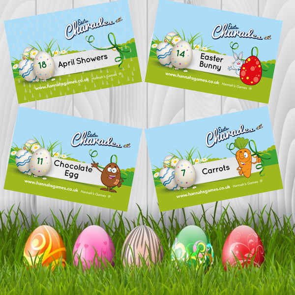 Charades Easter Game - Easter games for family