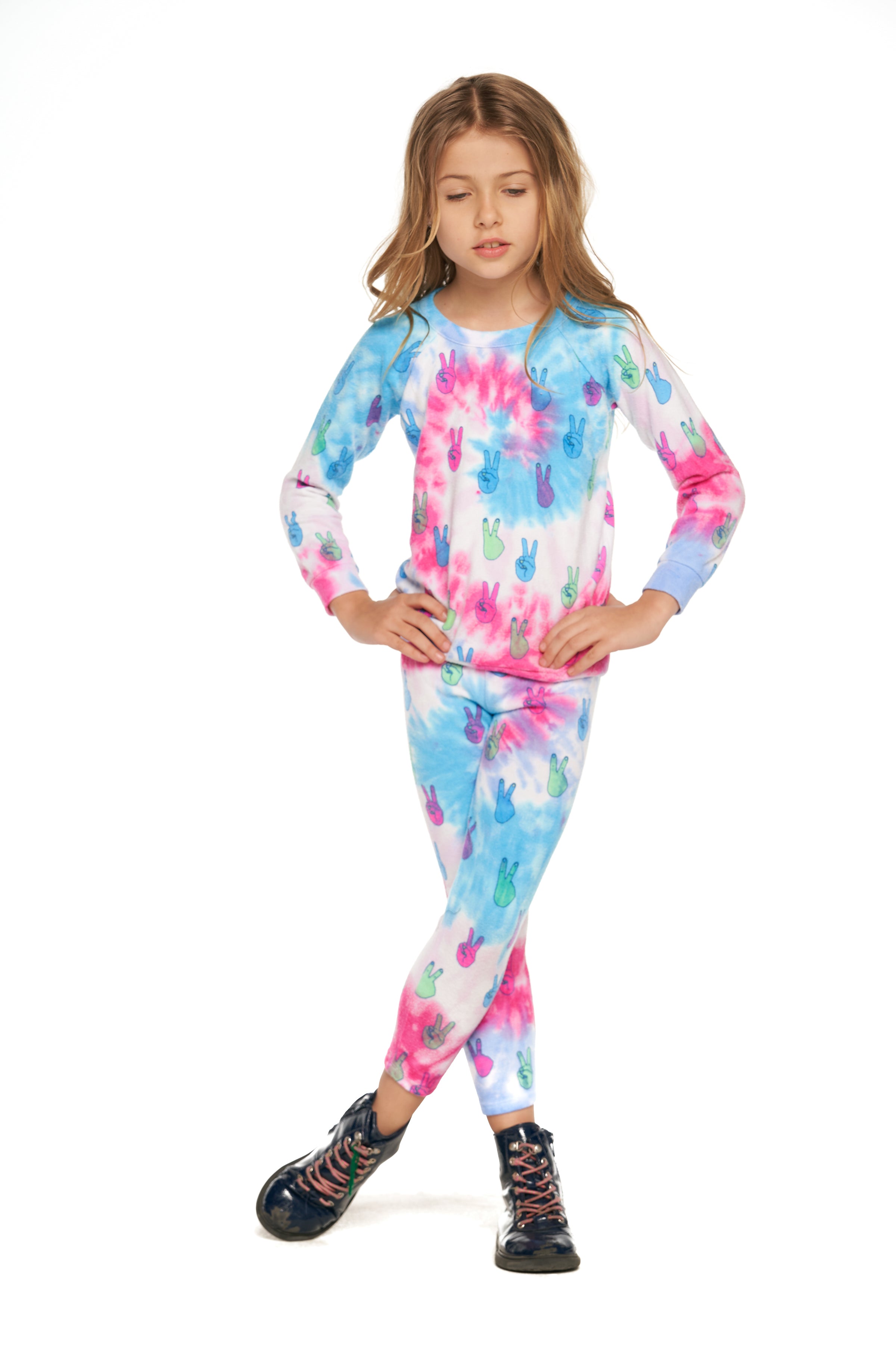 Tie Dye Peace Out Leggings