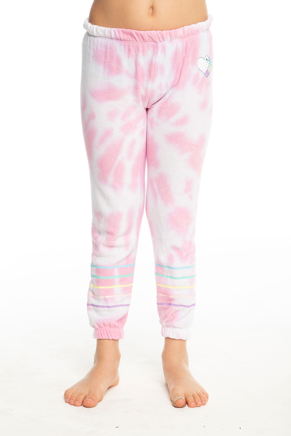 pink tie dye sweatpants