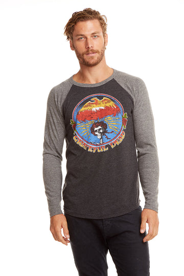 Chaser Grateful Dead Skull and Roses Truckee Tunic Pullover M