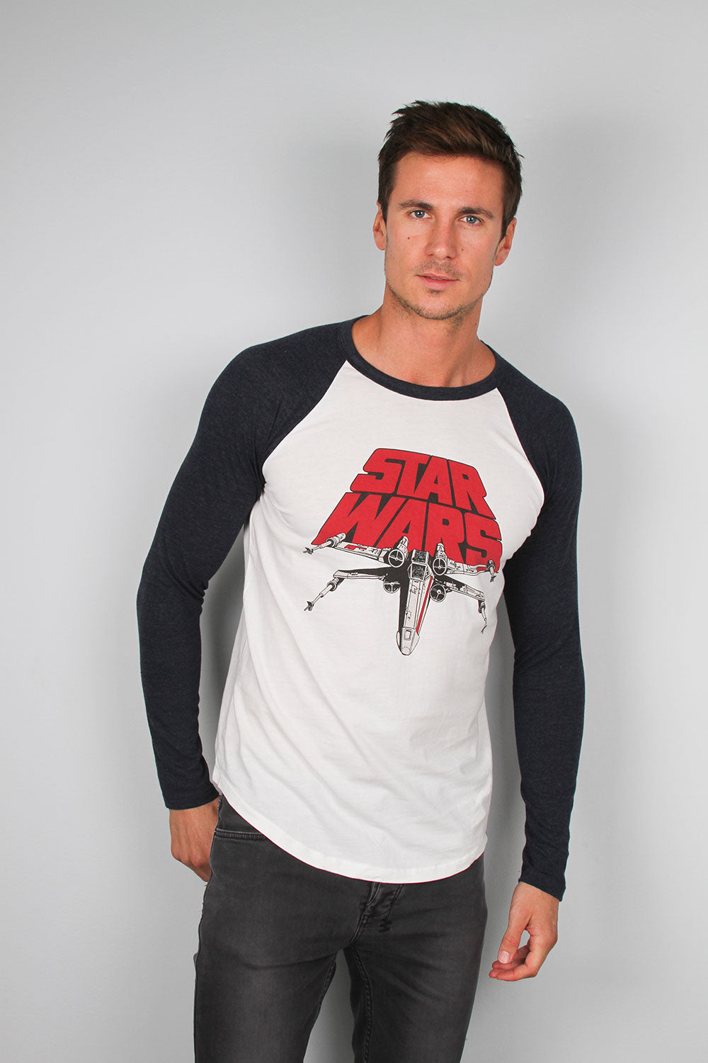 star wars baseball tee