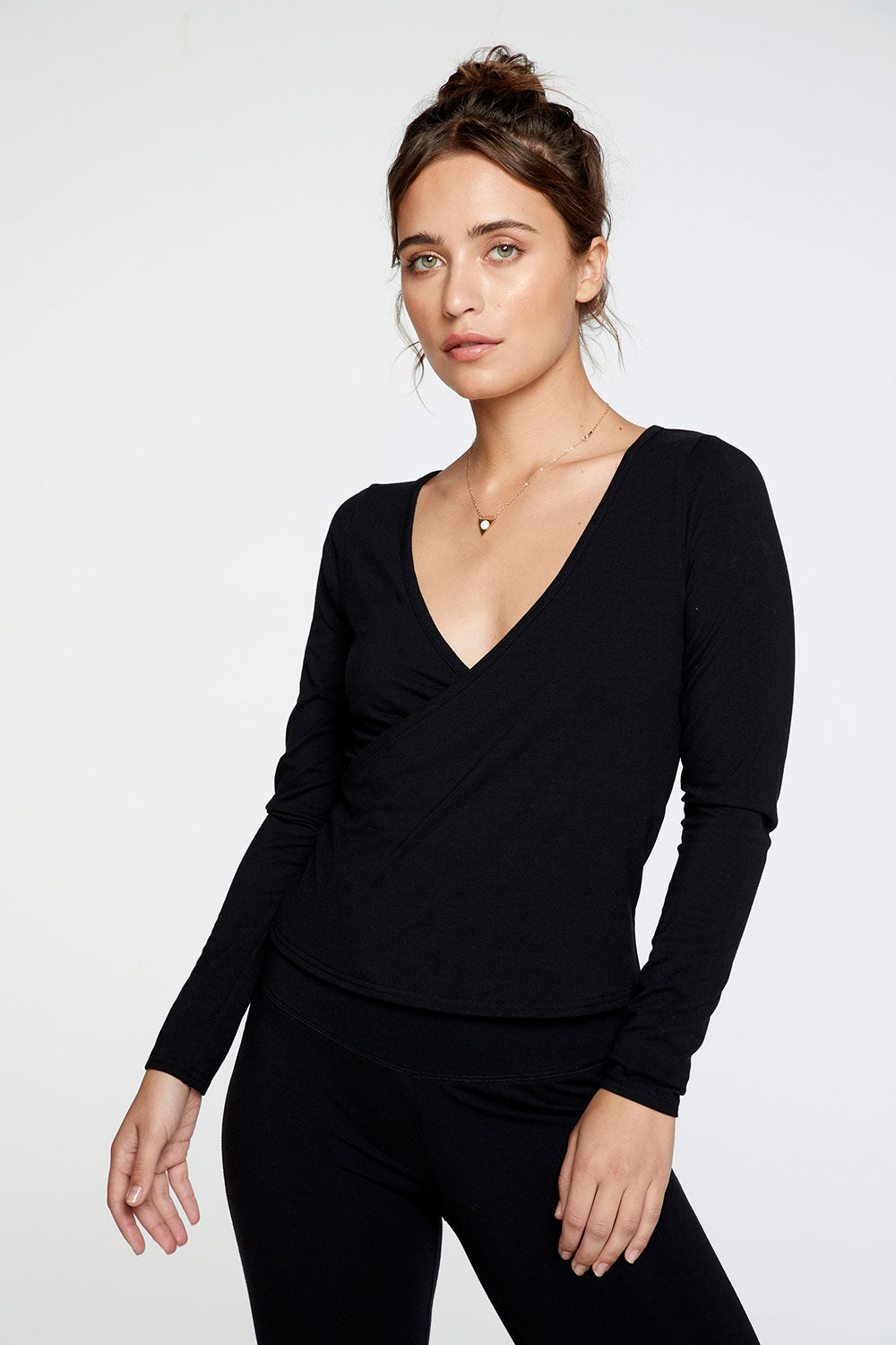 ballet wrap top