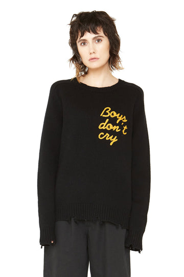 Boys Don't Cry Cashmere Sweater - Yellow – chaser