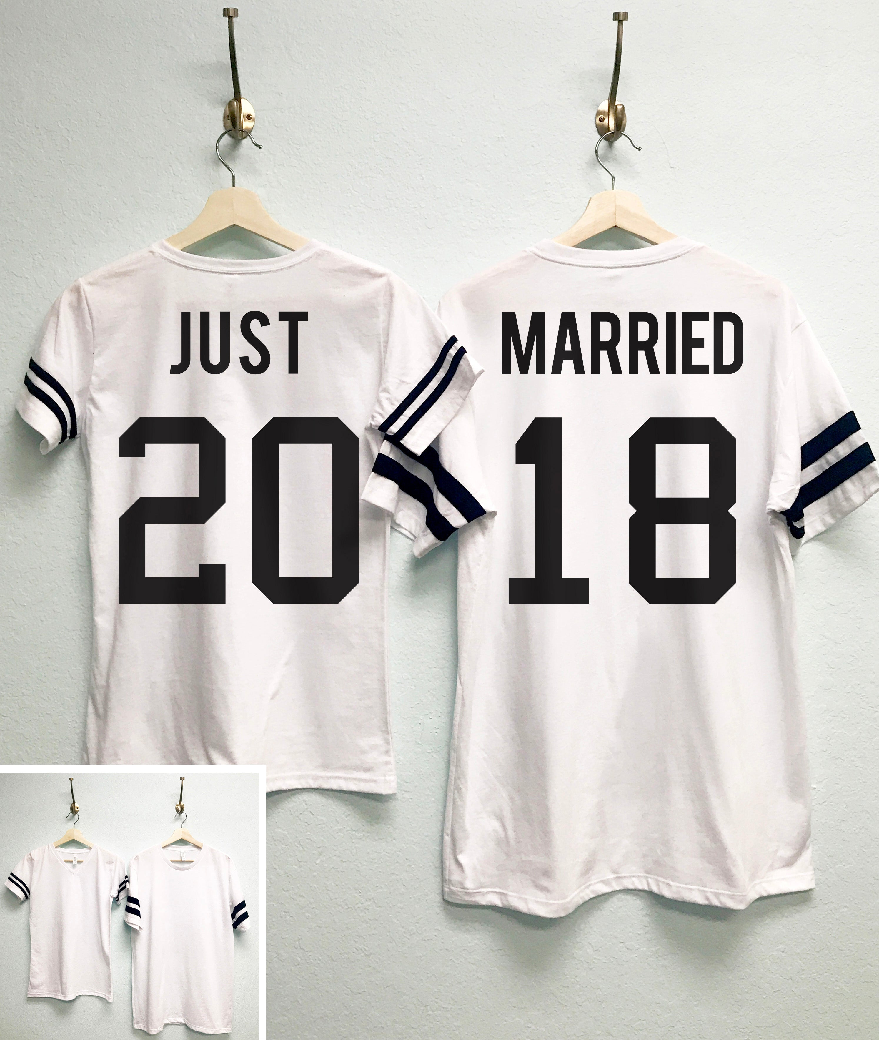 Футболка - just married 2xl.