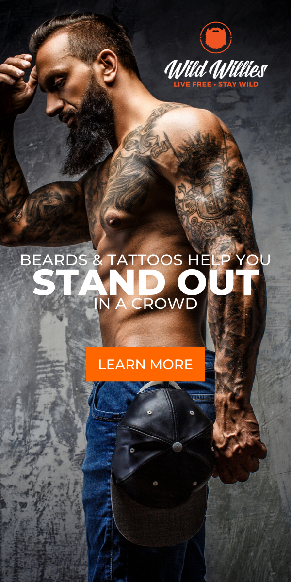 Beards And Tattoos Quotes QuotesGram