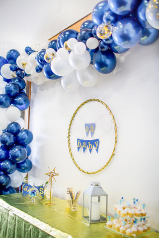 nautical baby shower decorations