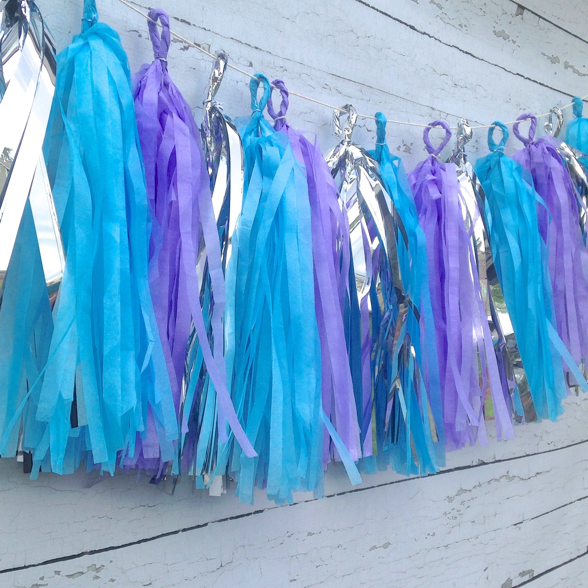 mermaid tassel garland