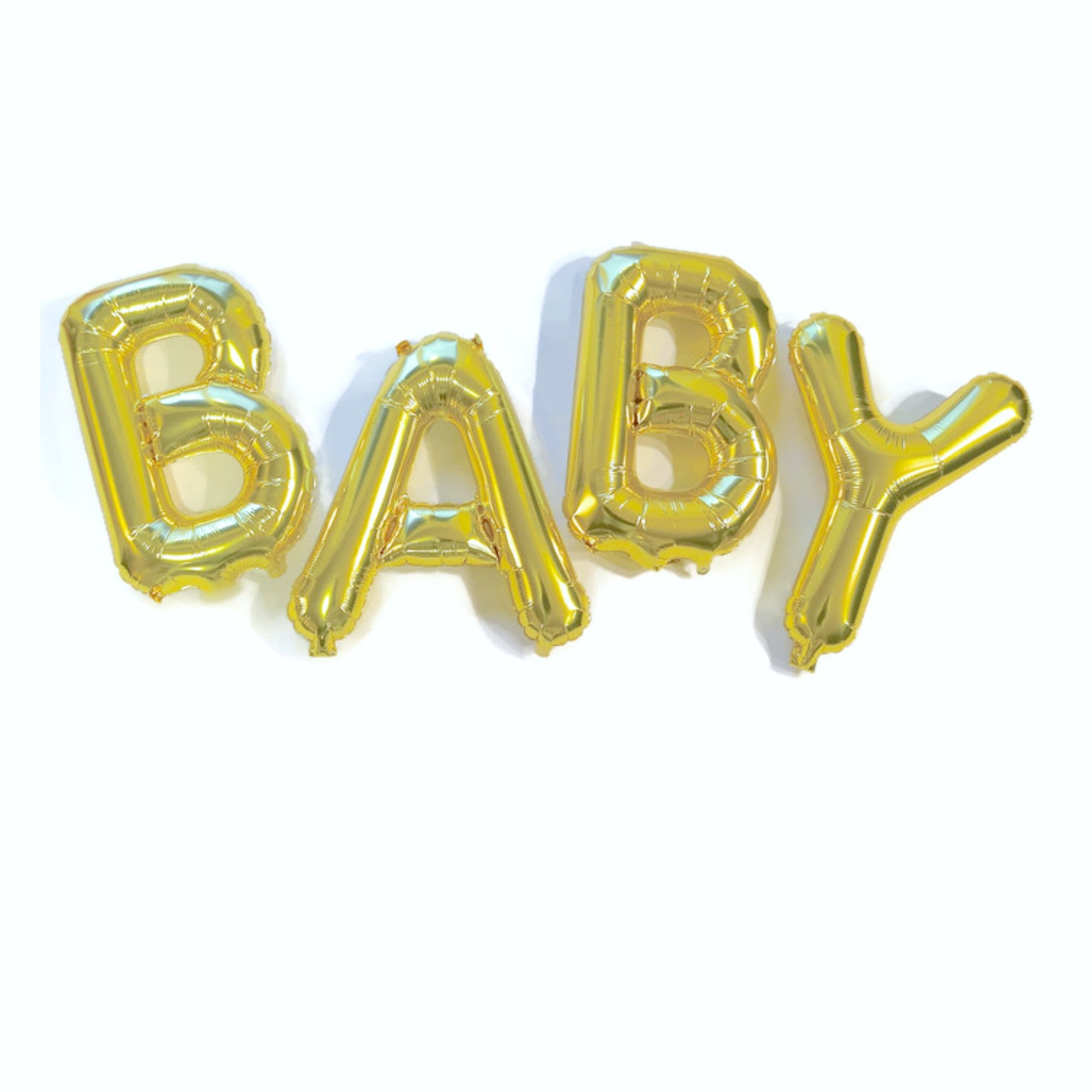 Gold Baby Balloon Letters A Baby Shower Favorite