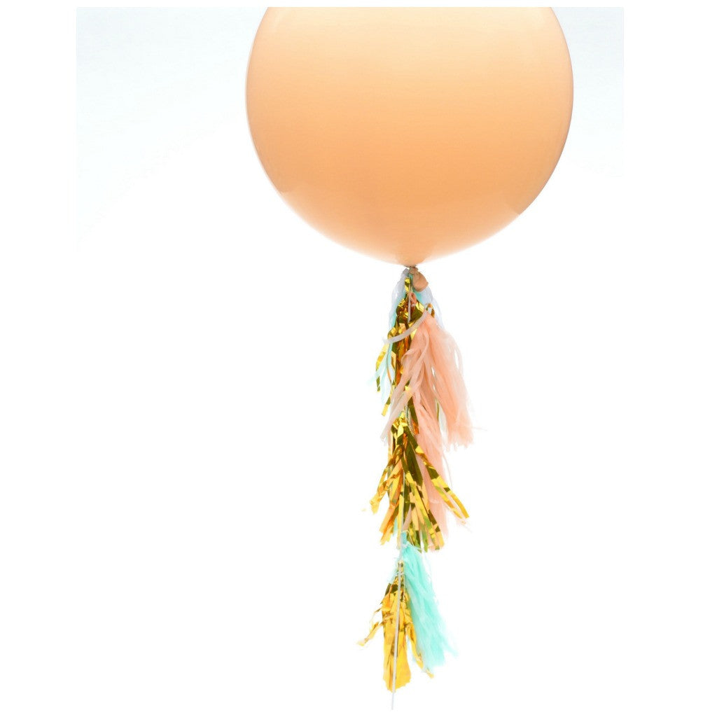 gold party tassels