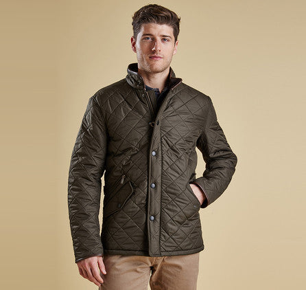 barbour men's powell quilted jacket