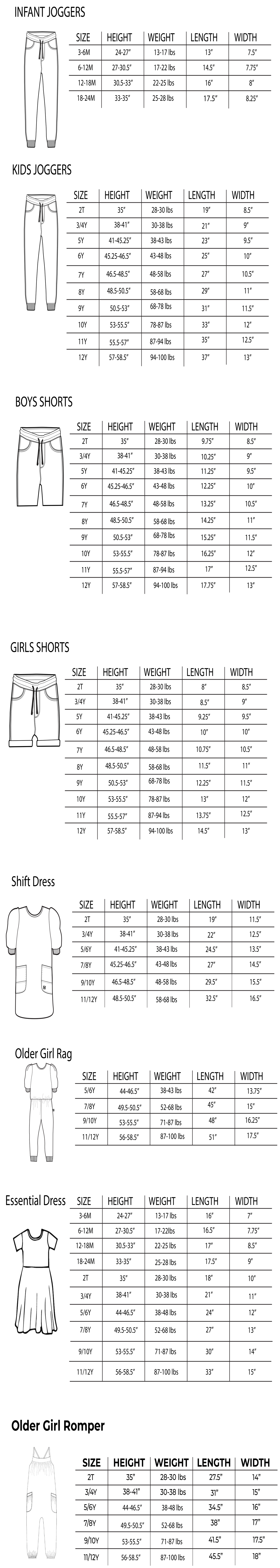 American Rag Junior Plus Size Chart