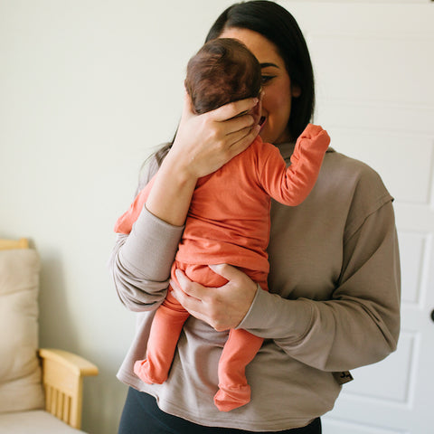 Cozy newborn in babyt romper