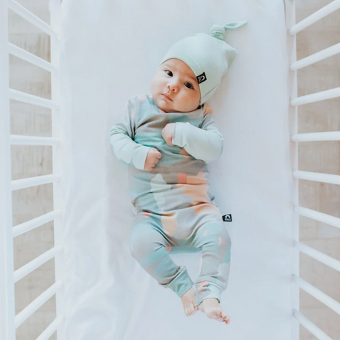 Cute Newborn Romper - Color Swatches - Painterly Romper