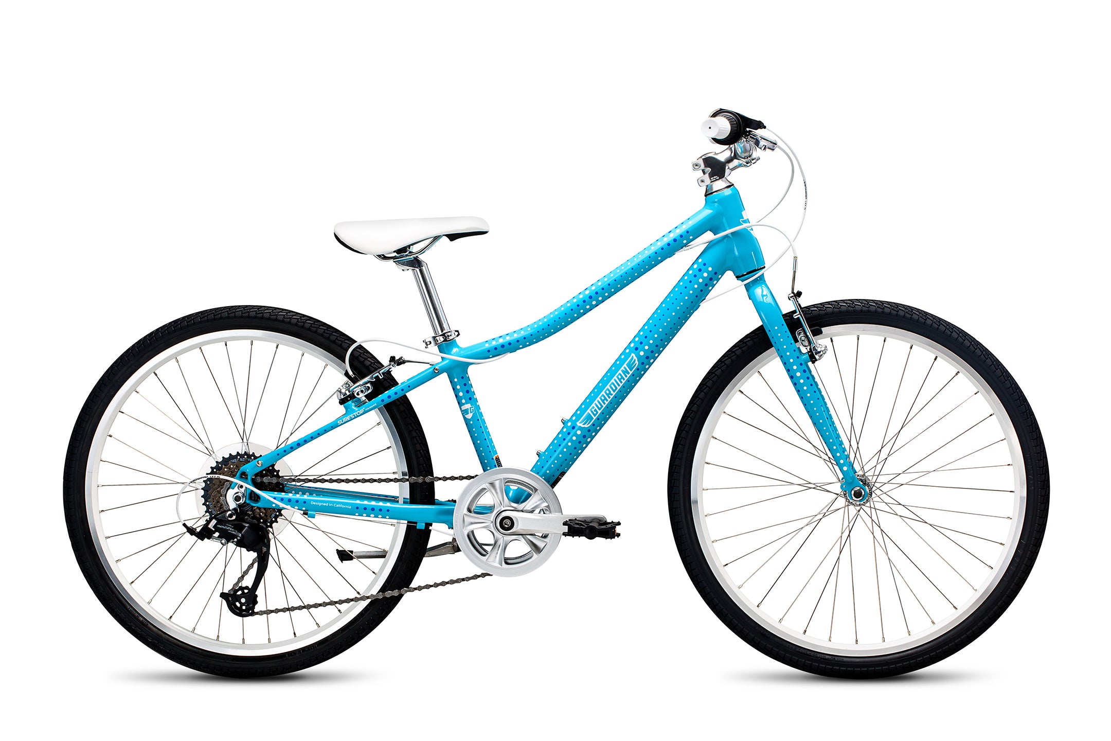 teal 24 inch bike