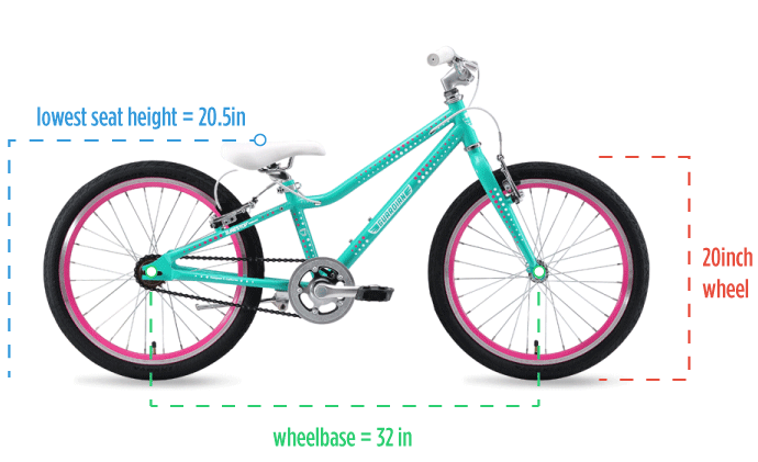 youth bike sizing chart