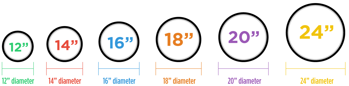 bicycle wheel size by height