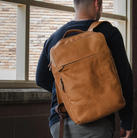 canvas vs leather bag