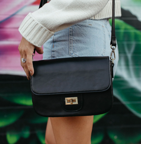 leather shoulder bag