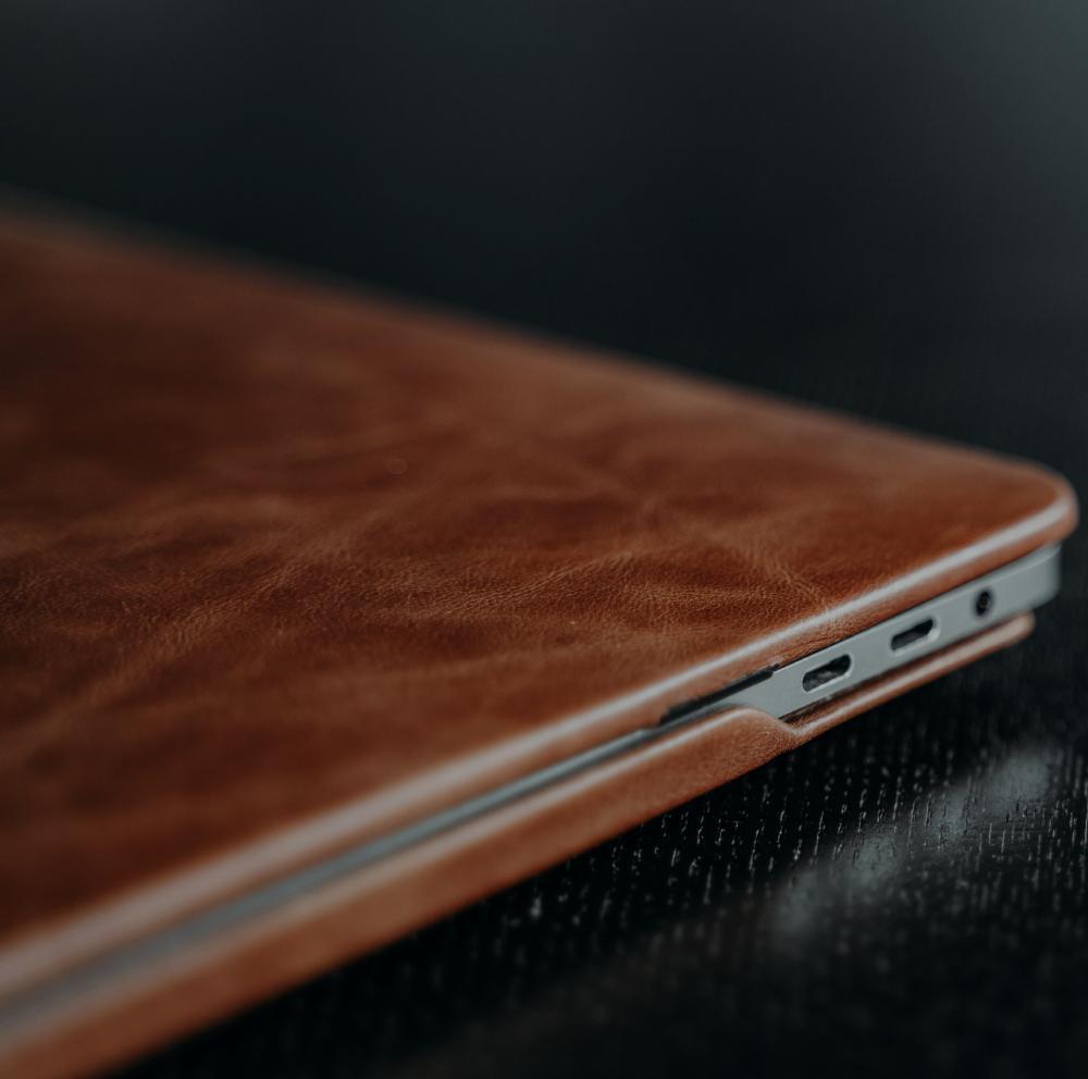 The Helm Leather Macbook Pro Case