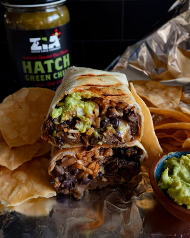 Hatch Green Chile Mission Style Burrito