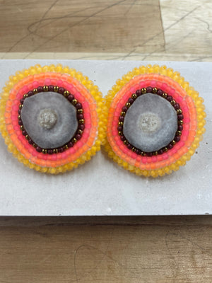 Flat Antler Earring - inland