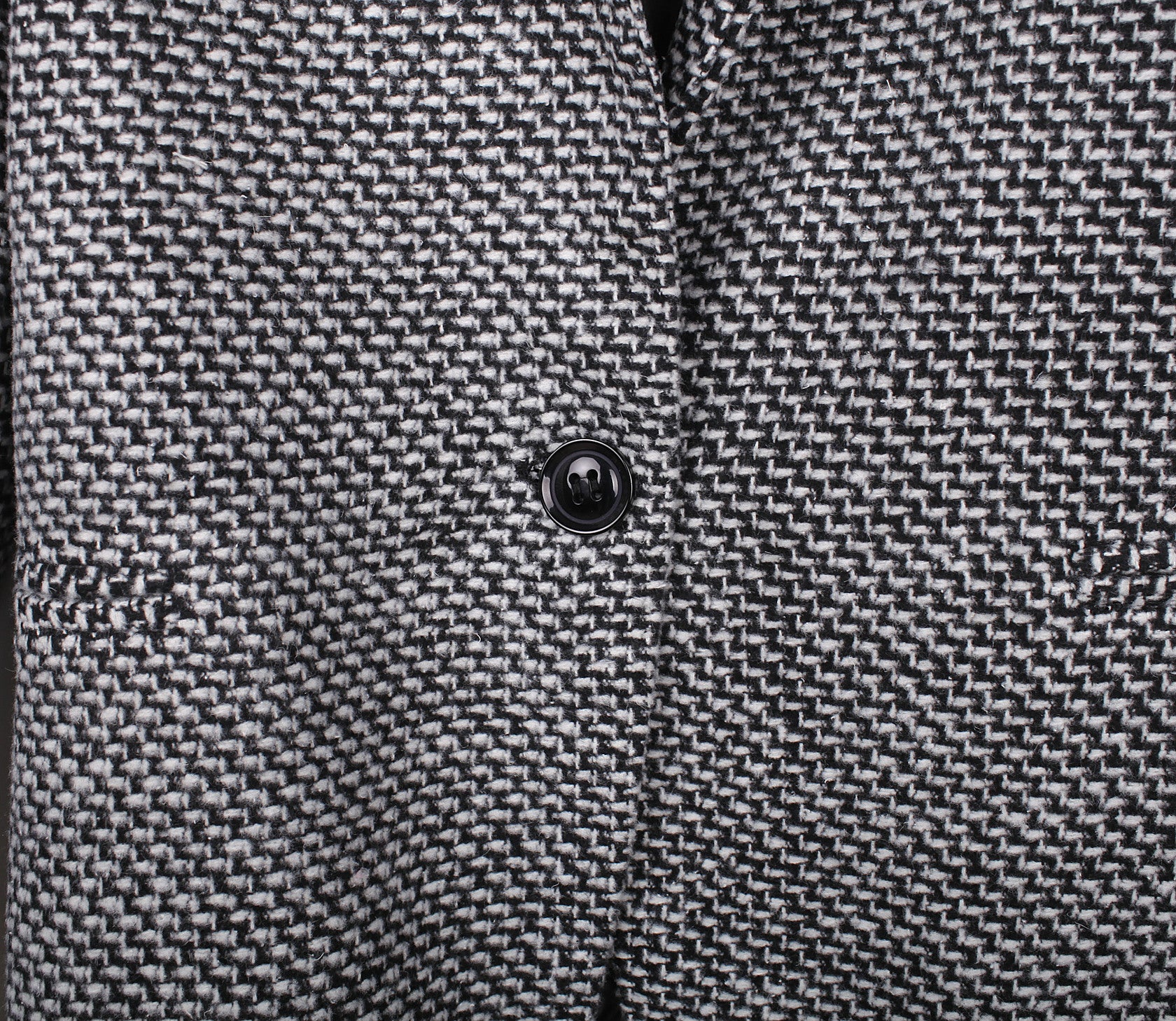 Gray Lapel Single Button Longline Wool Coat – MYNYstyle